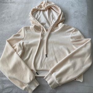 New without tags True Religion cropped hoodie